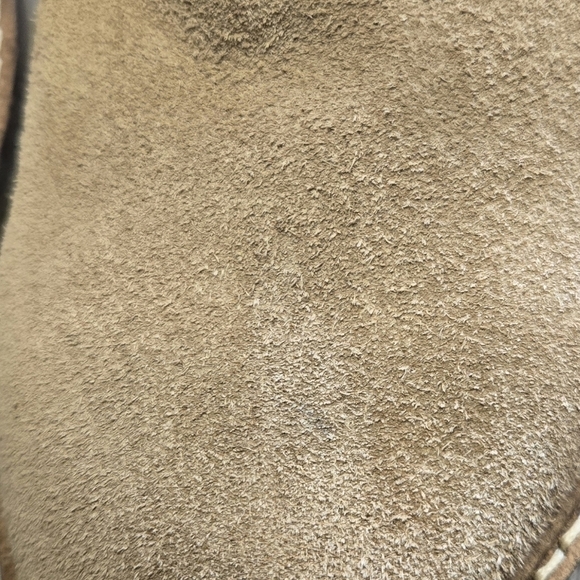 Steve Madden Leopold Chelsea Tan Suede Boots Size 5.5 Neutral Earthy Minimalist - Picture 10 of 12